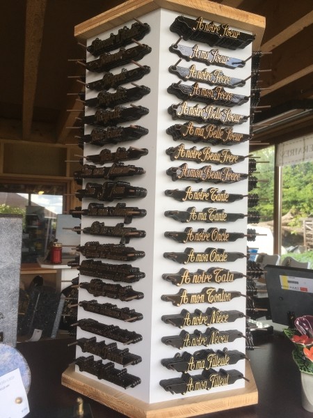 Inter bronze lettre anglaise