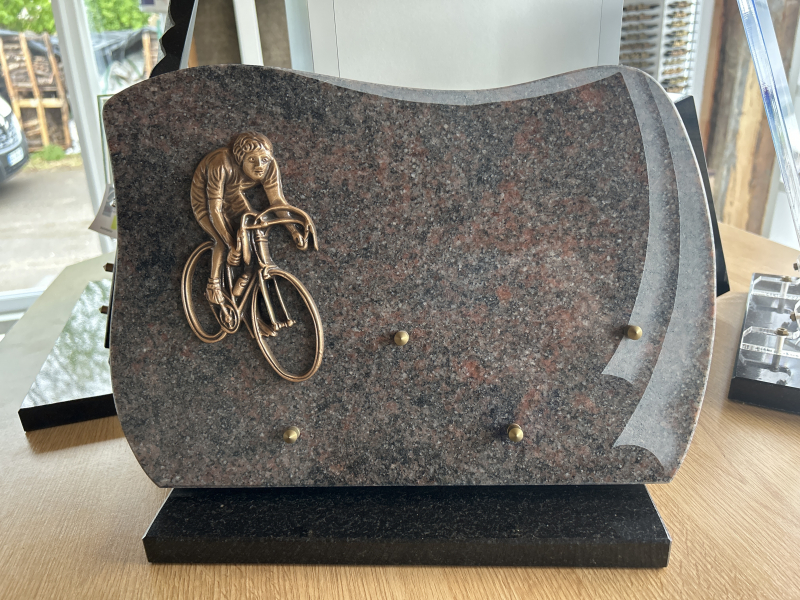 Plaque sport