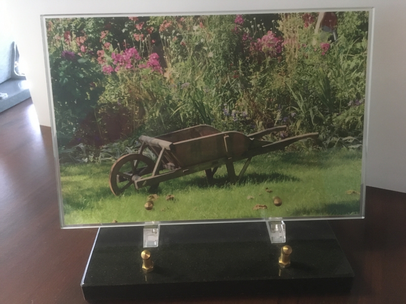 Pâque plexi jardin