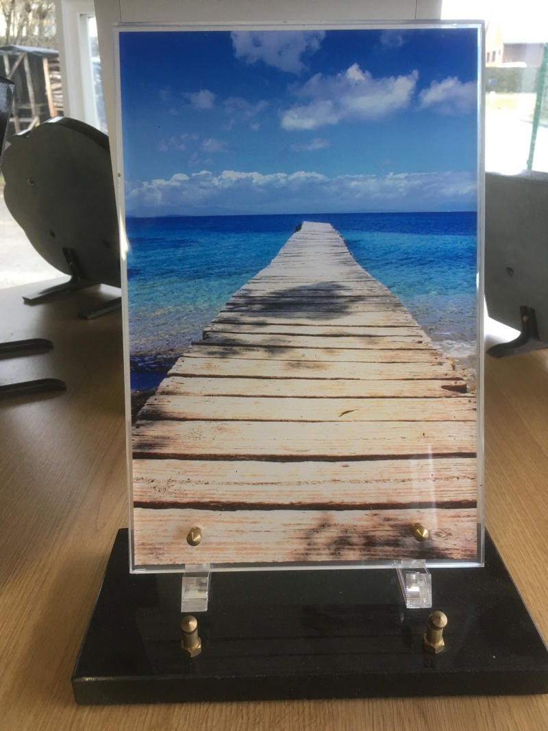 Plaque plexi mer