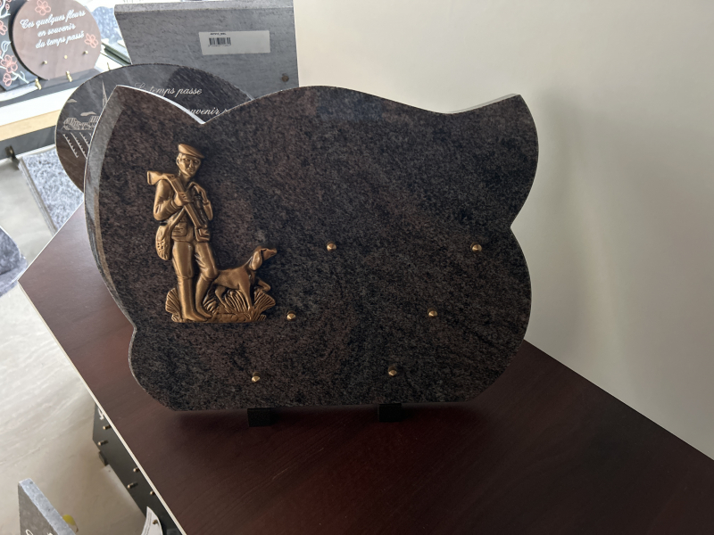 Plaque chasseur