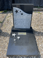 Cinéraire 540 noir fin étoiles