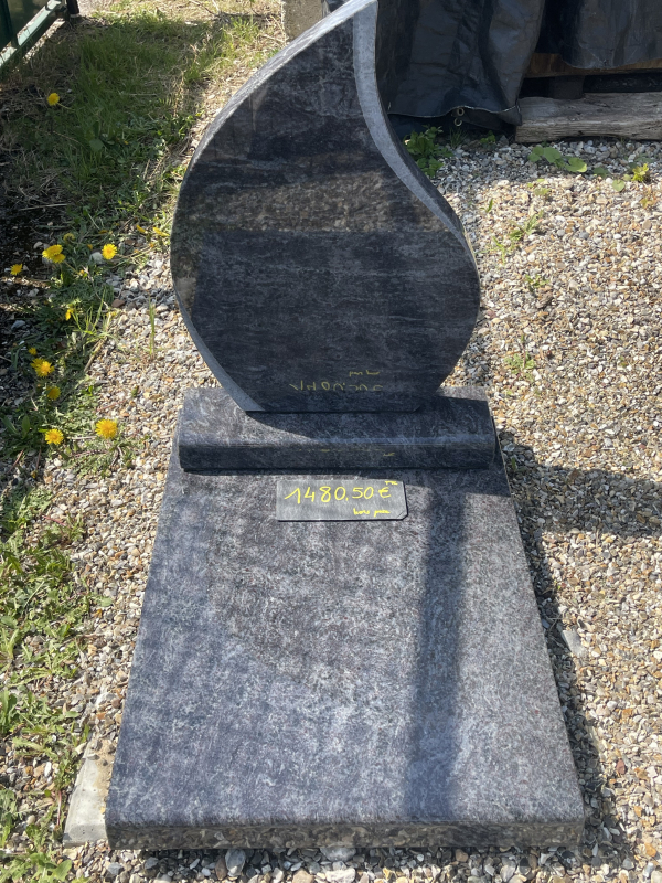 monument cinéraire 629 bleu orion